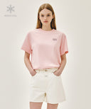 AEROCOOL SMALL CLASSIC LOGO TEE IN PINK image 11