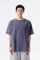 VINTAGE WASHED POCKET TOP FOR MEN IN SMOKE BLUE image 17