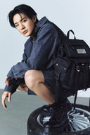 MATIN POCKET UTILITY LARGE BACK PACK IN BLACK image 6