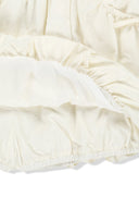 STRAP DETAIL BALLON SKIRT IN IVORY image 4
