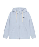 CLASSIC LOGO HOODED PATTERN JACKET IN STRIPE image 2