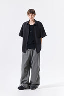 STRAP BELTED PANTS FOR MEN IN CHARCOAL GREY image 20