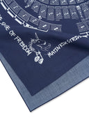 MATIN LOGO FESTA BANDANA IN NAVY image 4