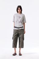 PORTRAIT GRAFFITI LOGO TOP IN LIGHT GRAY image 8