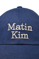 MATIN VOLUME LOGO BALL CAP IN NAVY image 5