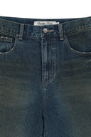 CARPENTER BERMUDA DENIM PANTS IN CHARCOAL GREY image 3
