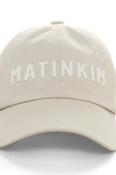 APPLIQUE FELT LOGO BALL CAP IN LIGHT GRAY image 9