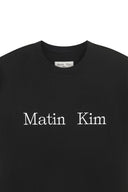 MATIN KIM LOGO TOP IN BLACK image 3