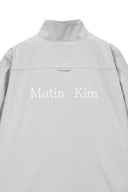 BACK LOGO HIGH NECK JUMPER IN LIGHT GRAY image 5