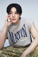 RAW EDGE CUT OUT SLEEVELESS TOP FOR MEN IN BEIGE image 11