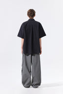 STRAP BELTED PANTS FOR MEN IN CHARCOAL GREY image 8