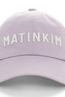 APPLIQUE FELT LOGO BALL CAP IN LILAC image 9