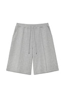 BANDING BERMUDA SWEATPANTS FOR MEN IN GRAY image 1