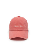 MATIN MINI CLASSIC LOGO BALL CAP IN LIGHT ORANGE image 1