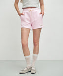 W BASIC SWEAT SHORTS IN LIGHT PINK image 12
