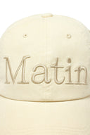 MATIN LOGO WASHED BALL CAP IN PINK image 11