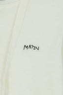 STRING DETAIL KNIT CARDIGAN IN CREAM image 16