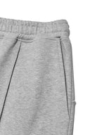 BANDING BERMUDA SWEATPANTS FOR MEN IN GRAY image 3