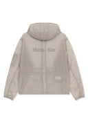 BACK LOGO HOODY WINDBREAKER FOR MEN IN LIGHT GRAY image 15