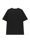 APPLIQUE FELT LOGO TOP FOR MEN IN BLACK image 3