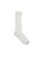 SHEER GLITTER CREW SOCKS IN LIGHT BLUE image 5