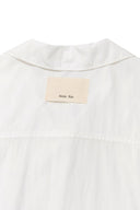 ZIGZAG STITCH POINT SHIRT FOR MEN IN WHITE image 5