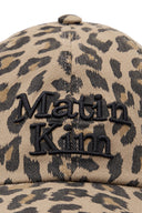 MATIN LEOPARD VOLUME LOGO BALL CAP IN DARK BEIGE image 4
