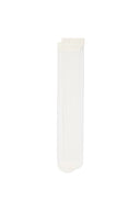 LOGO JACQUARD SHEER KNEE SOCKS IN WHITE image 6