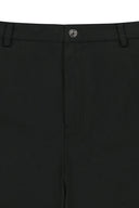CURVED SEAM BERMUDA PANTS FOR MEN IN BLACK image 3