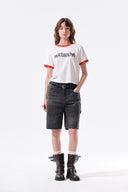 MATIN LOGO RINGER CROP TOP IN WHITE image 19