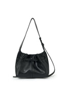 BELTED VOLUNN SMALL BUCKET BAG IN BLACK image 3
