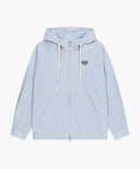 CLASSIC LOGO HOODED PATTERN JACKET IN STRIPE image 11