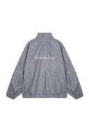 MATIN KIM LOGO COATING JUMPER FOR MEN IN DARK GRAY image 2