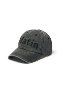 MATIN LOGO WASHED BALL CAP IN BLACK image 9