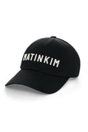 APPLIQUE FELT LOGO BALL CAP IN BLACK image 9