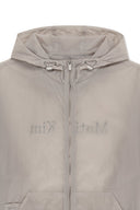 BACK LOGO HOODY WINDBREAKER FOR MEN IN LIGHT GRAY image 16