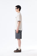 MATIN LOGO RINGER TOP FOR MEN IN CREAM image 7