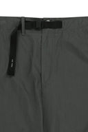 STRAP BELTED PANTS FOR MEN IN CHARCOAL GREY image 14
