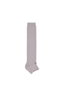 SOFT WARMER HALF KNEE SOCKS IN GRAY image 1
