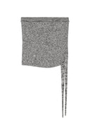 SIDE STRING TUBE TOP IN BLACK image 11