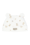 BABY BEAR ALLOVER BODYSUIT 3PCS SET-UP IN IVORY