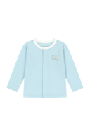 BABY CLASSIC LOGO BASIC HOMEWEAR SET-UP IN LIGHT BLUE