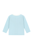 BABY CLASSIC LOGO BASIC HOMEWEAR SET-UP IN LIGHT BLUE