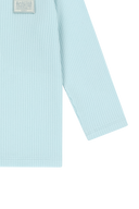 BABY CLASSIC LOGO BASIC HOMEWEAR SET-UP IN LIGHT BLUE