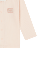 BABY CLASSIC LOGO BASIC HOMEWEAR SET-UP IN LIGHT PINK
