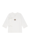 BABY BEAR CLASSIC LOGO NEWBORN SET IN IVORY