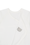 BABY BEAR CLASSIC LOGO NEWBORN SET IN IVORY