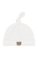 BABY BEAR CLASSIC LOGO NEWBORN SET IN IVORY