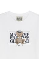 KIDS MARIN BEAR CLASSIC LOGO TEE IN BLACK image 12