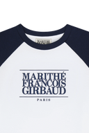 KIDS CLASSIC LOGO OVERSIZED RAGLAN TEE IN NAVY